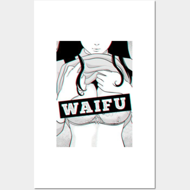 Anime Waifu Undress Boobs Ecchi Posters And Art Prints Teepublic 